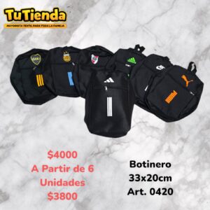 Botinero. Medidas 33 x 20 Cm. Art. 0420.