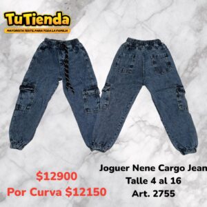 Joguer Nene Jean Elastizado Cargo. Art. 2755.