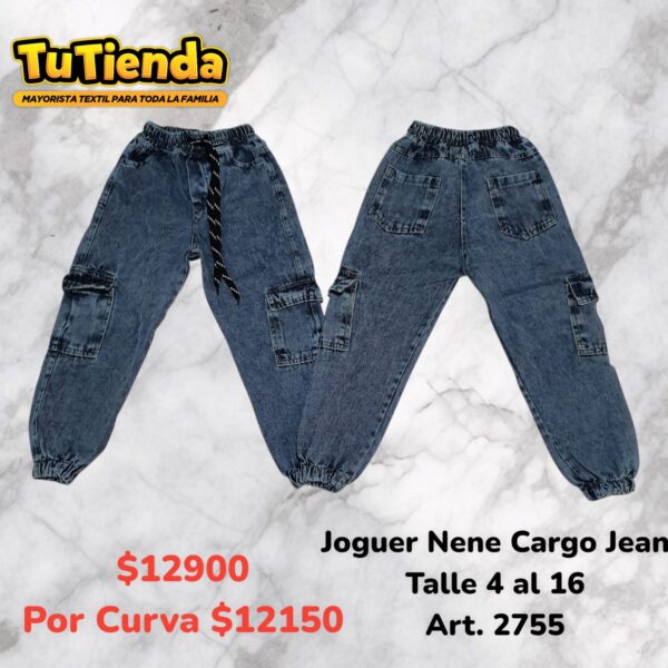 Joguer Nene Jean Elastizado Cargo. Art. 2755.