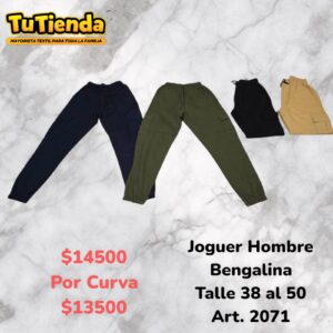Joguer Hombre Bengalina Elastizada. Art. 2071.